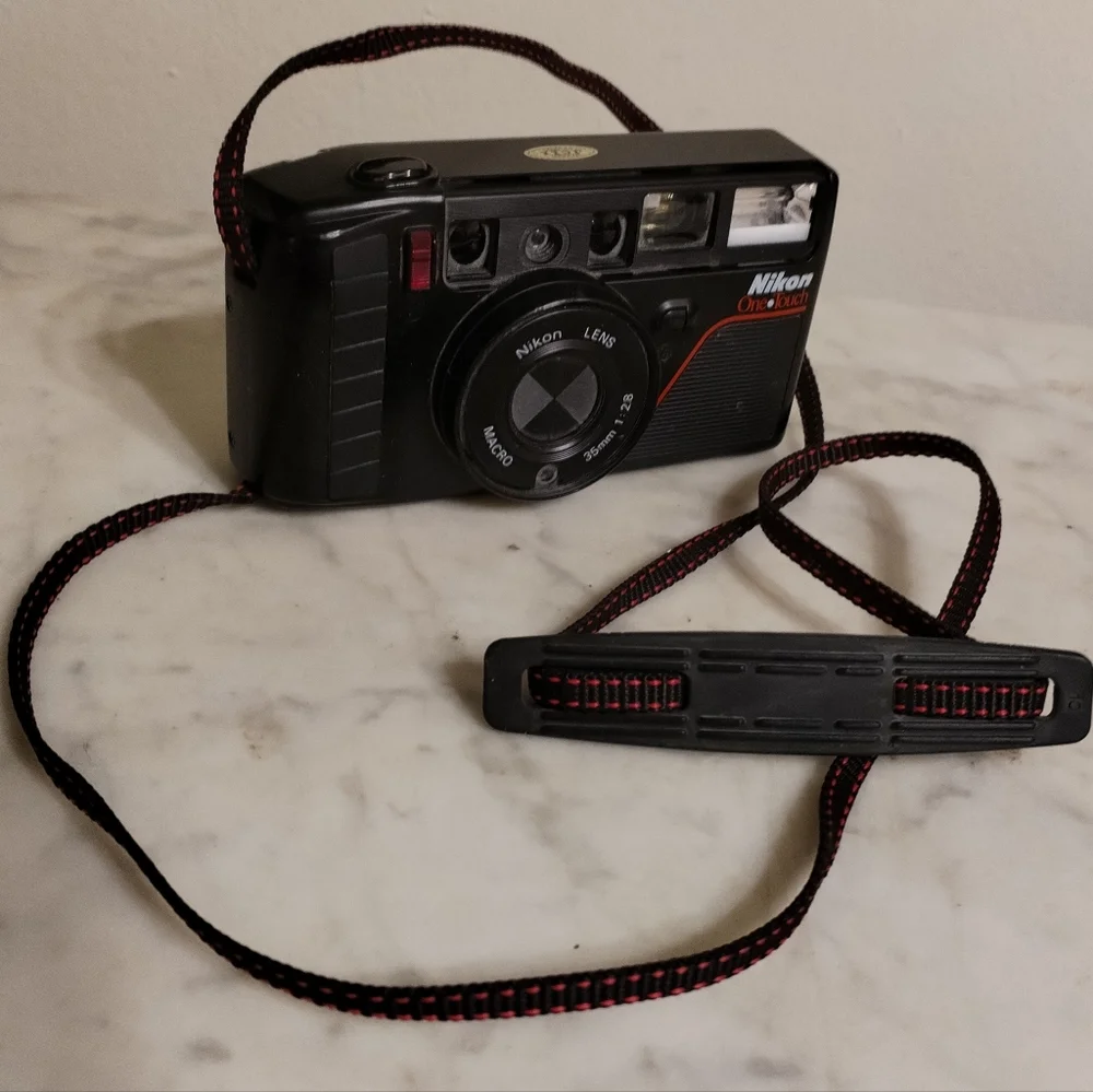 Nikon Black Film Camera 
